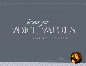 Discover Your Voice Values brand voice self-assessment