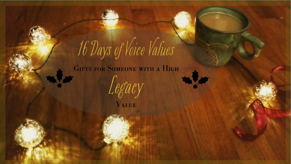 Voice Values Gift Guide for Legacy